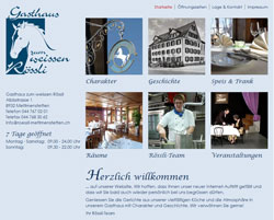 Screenshot der Website roessli-mettmenstetten.ch